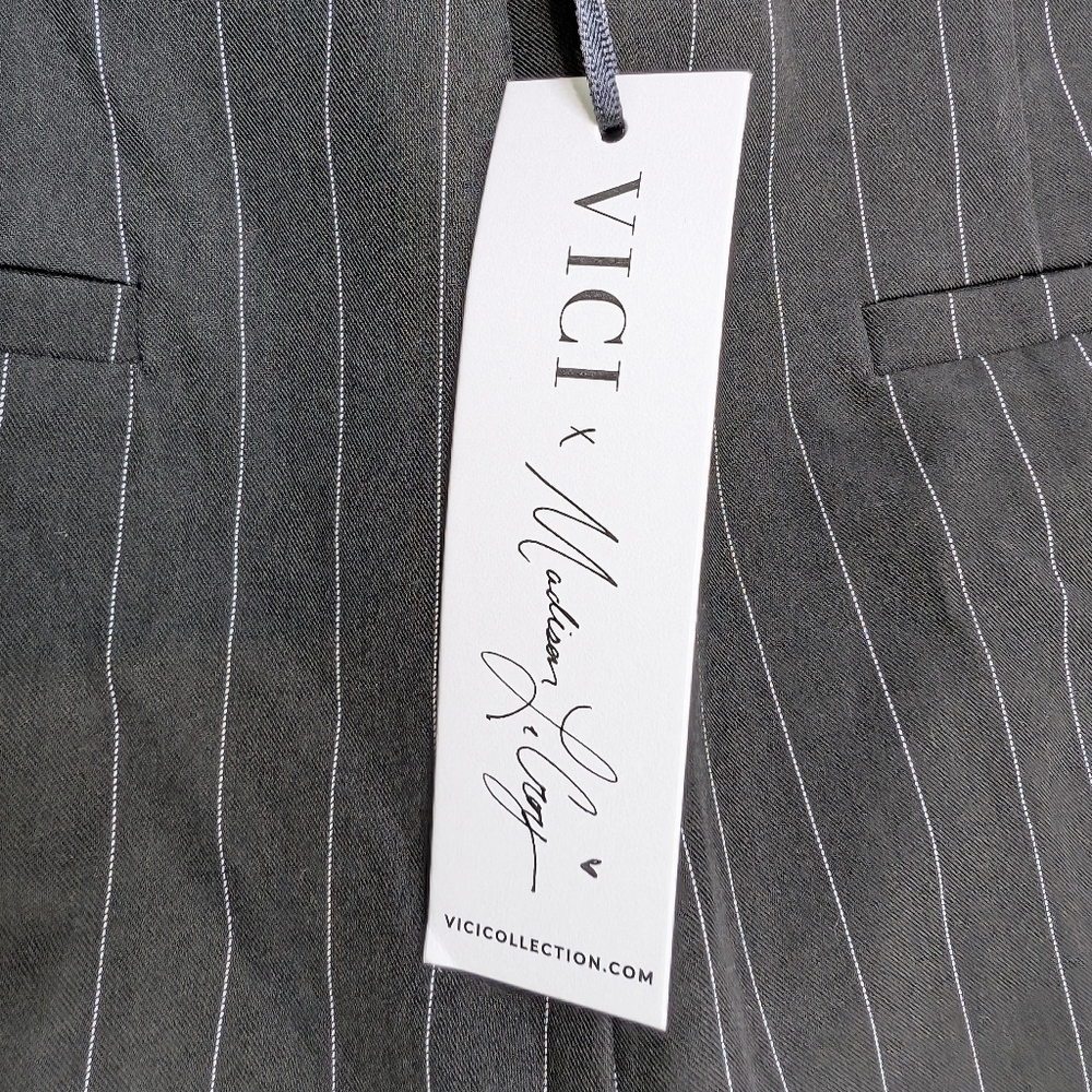 💘 NEW GREY LAB pinstripe pants in charocal - Picture 7 of 10